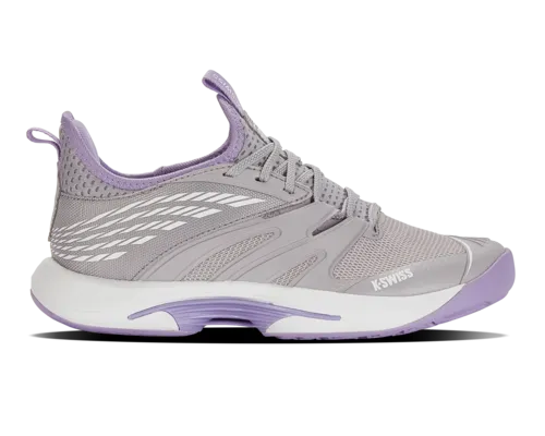 K-Swiss Women's Speedtrac Raindrops White Purple Rose Shoes