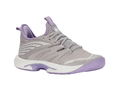 K-Swiss Women's Speedtrac Raindrops White Purple Rose Shoes