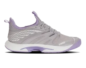 K-Swiss Women's Speedtrac Raindrops White Purple Rose Shoes
