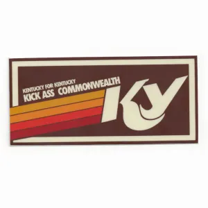 Kick Ass Commonwealth Sticker