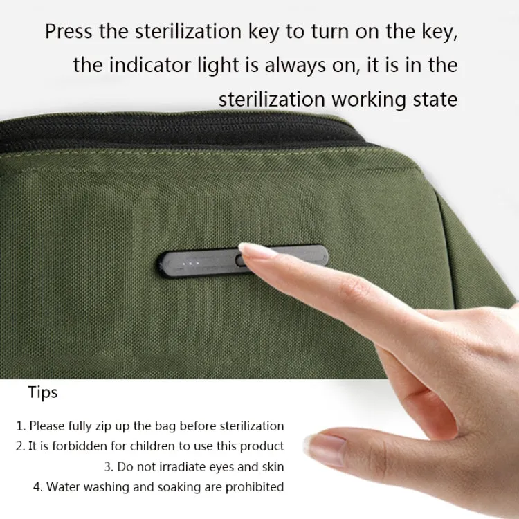 KINGSONS KS3231 UV Disinfected Shoulder Bag Simple Waterproof Crossbody Bag