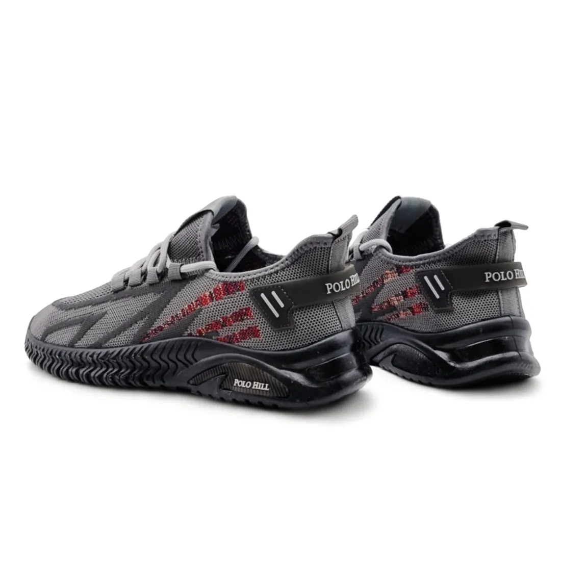 Lace Up Athleisure Knit Sneakers