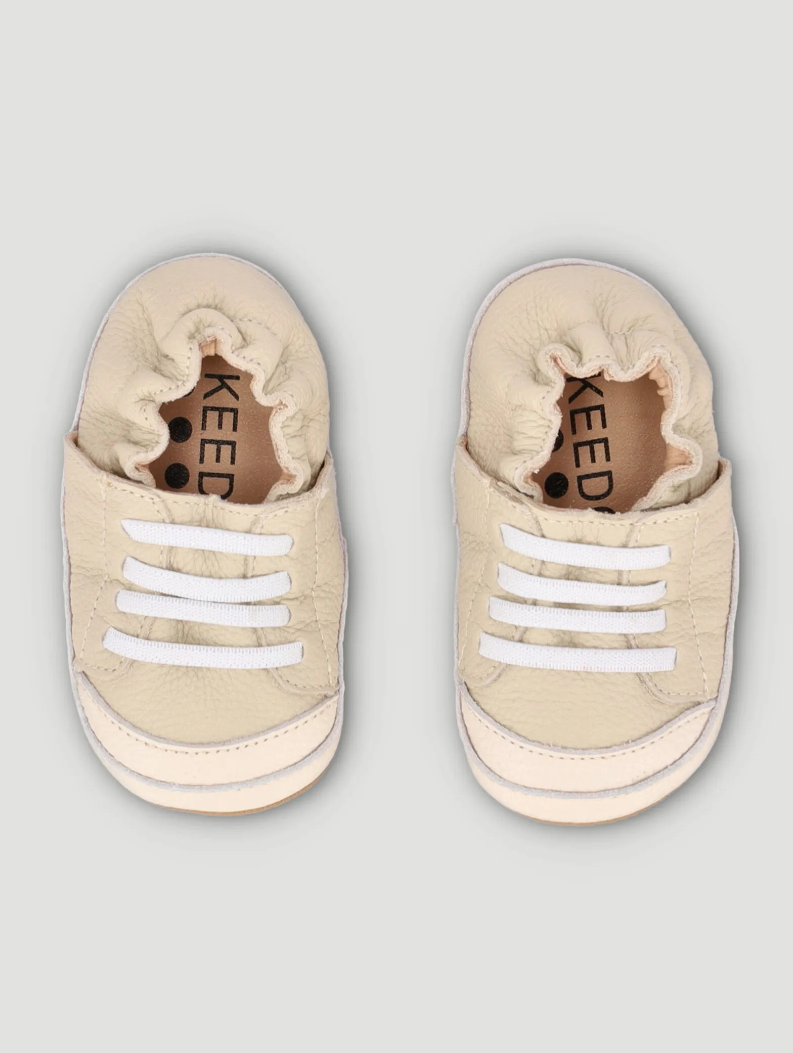 Lace Up Leather Soft Sole Shoe