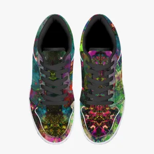 Lucid Psychedelic Split-Style Low-Top Sneakers