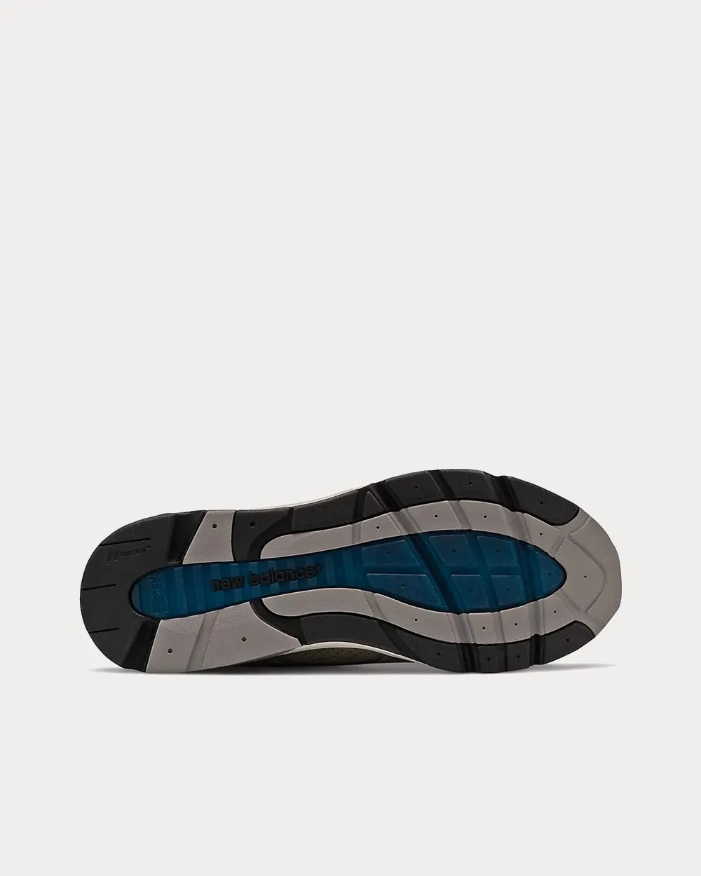 Made in USA 1700 Blue with Grey Low Top Sneakers
