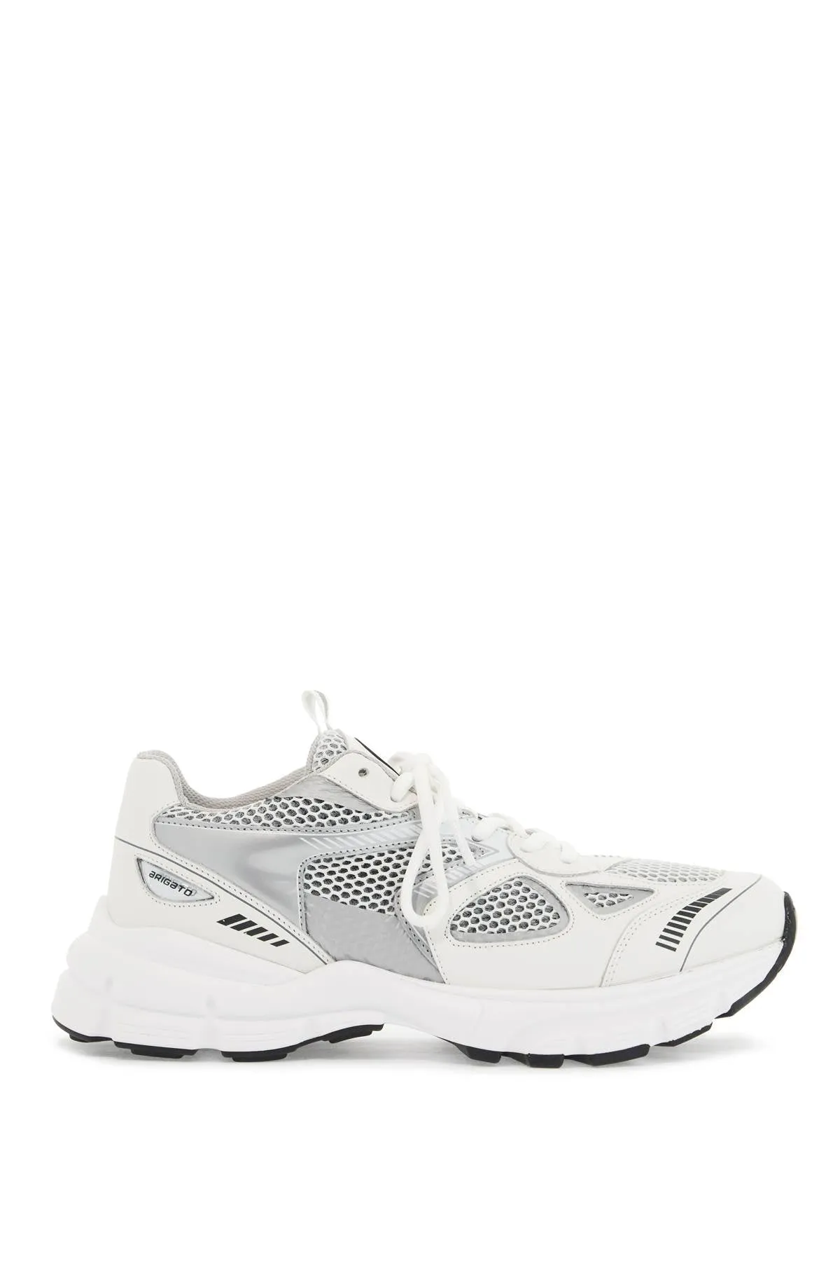marathon runner sneakers 93036 WHITE SILVER