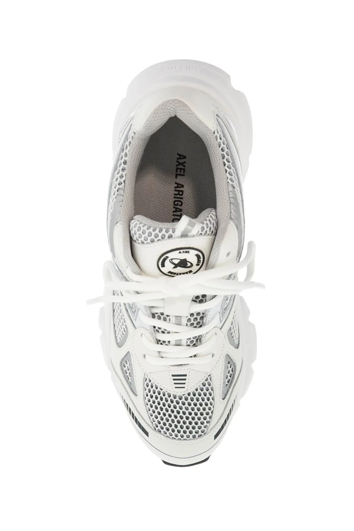 marathon runner sneakers 93036 WHITE SILVER