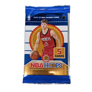 NBA Trading Card - 2024- 2025 Hoops Basketball Gravity Feed Pack