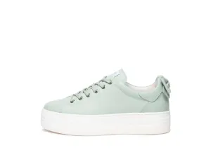 NeroGiardini Sage Green Platform Trainer|E406520D53