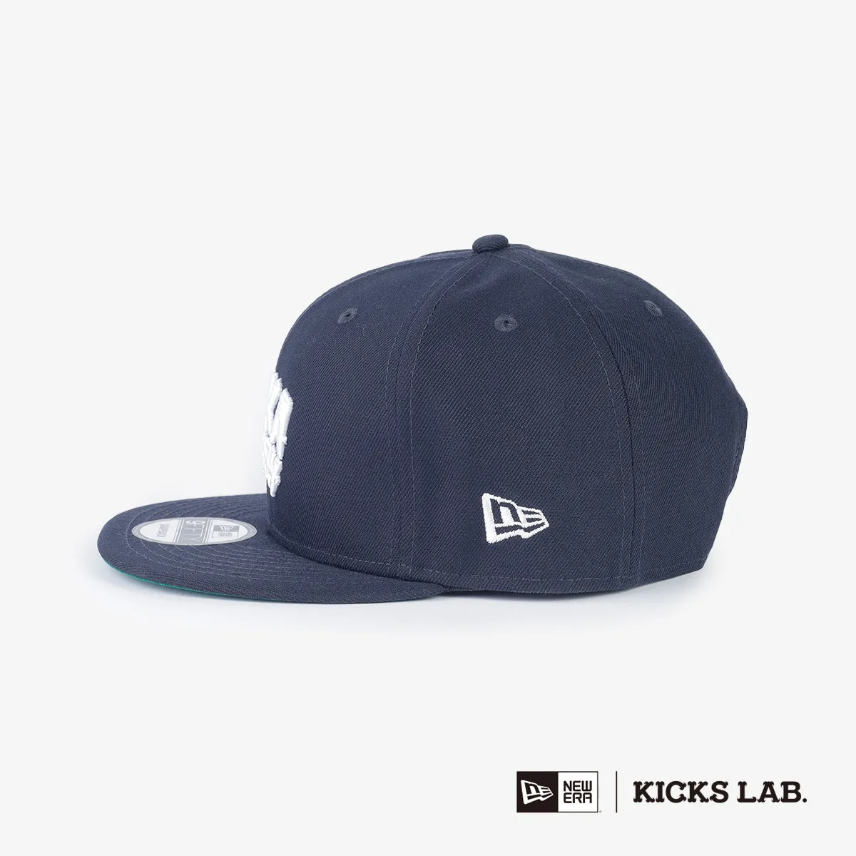 NEW ERA × KICKS LAB.NEW ERA 9FIFTY NAVY/WHITE/GREEN【BAKA FRESH by KICKS LAB.】