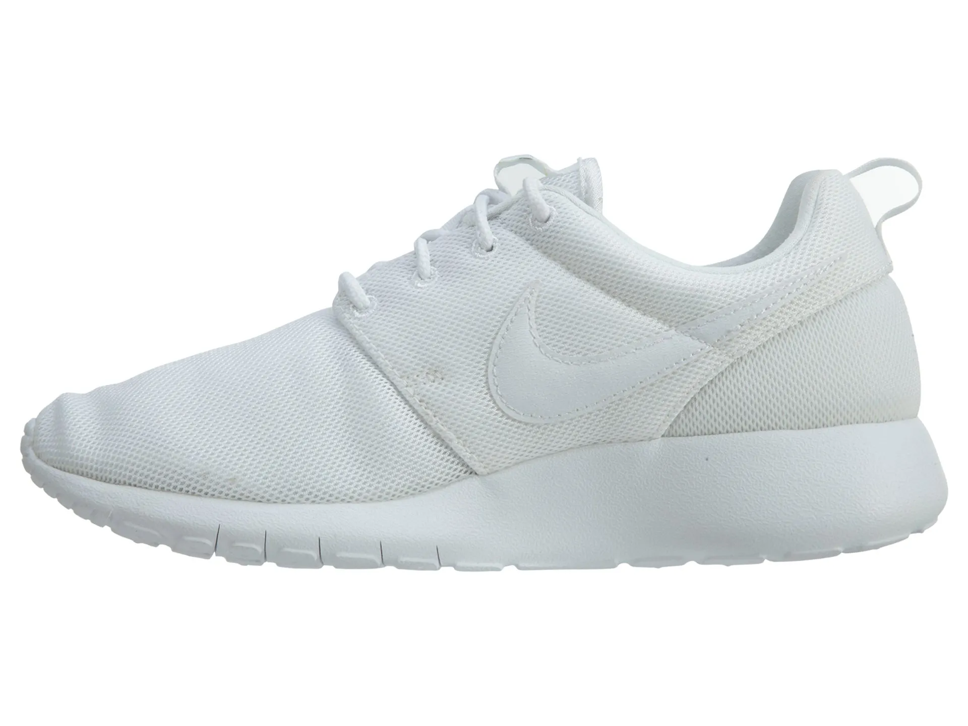 Nike Girls Roshe One Sneakers White Wolf Grey  Boys / Girls Style :599729