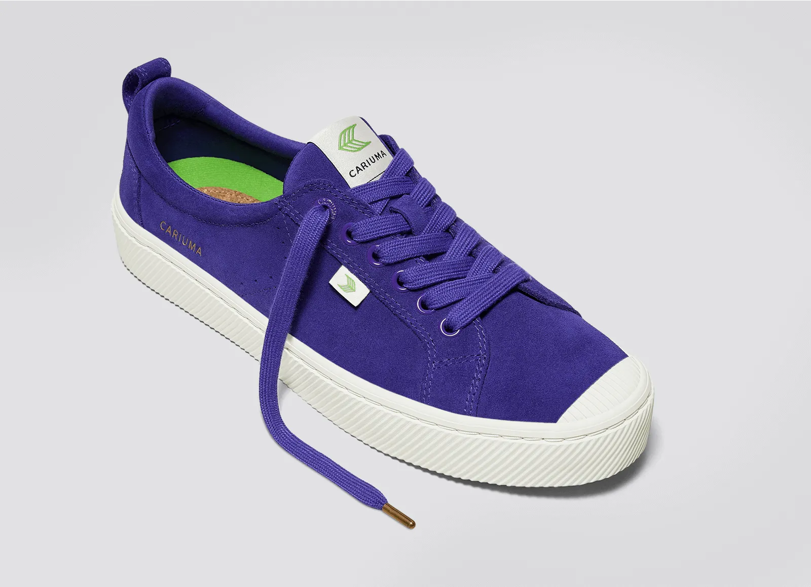 OCA Low Liberty Purple Suede Sneaker Women