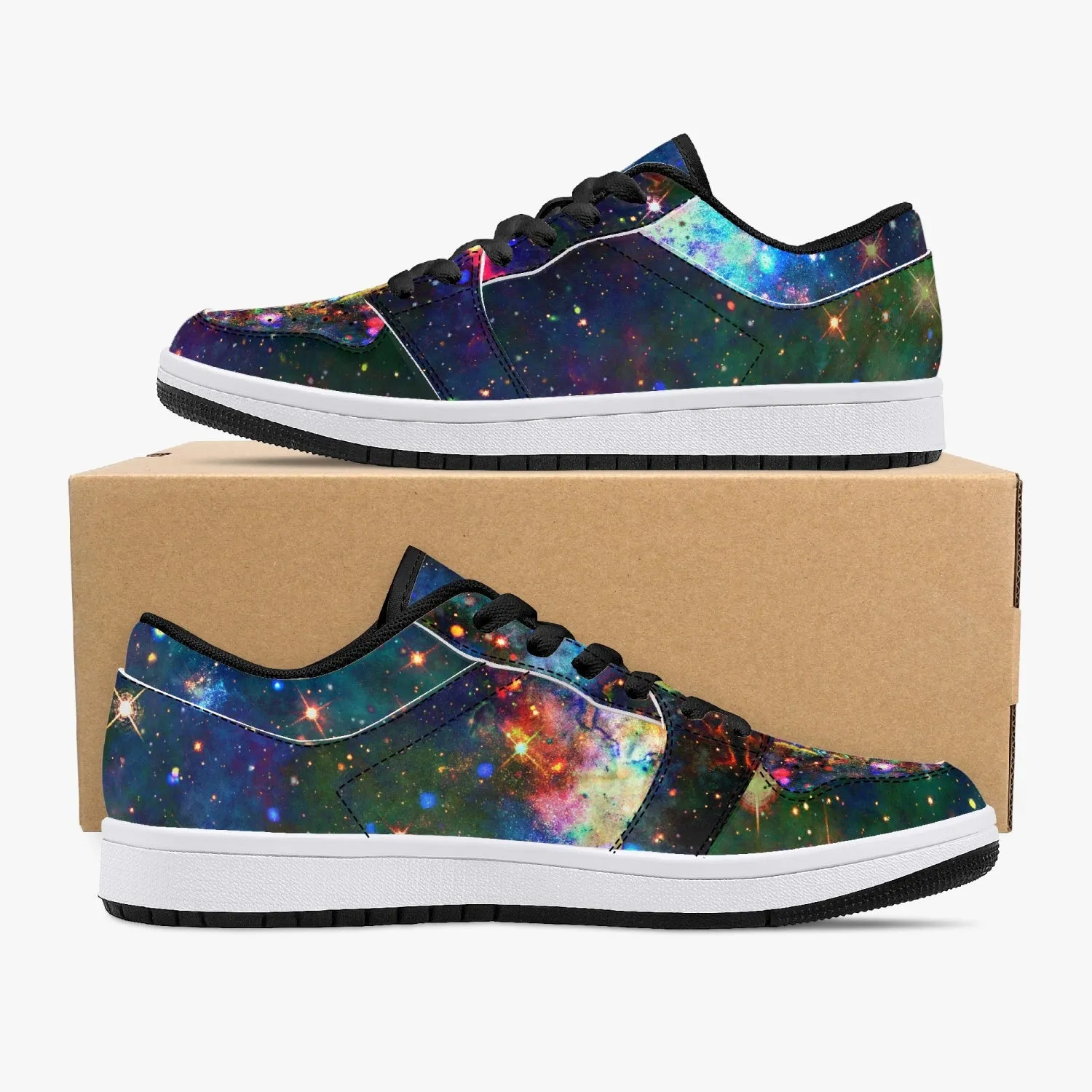 Oriarch Psychedelic Split-Style Low-Top Sneakers