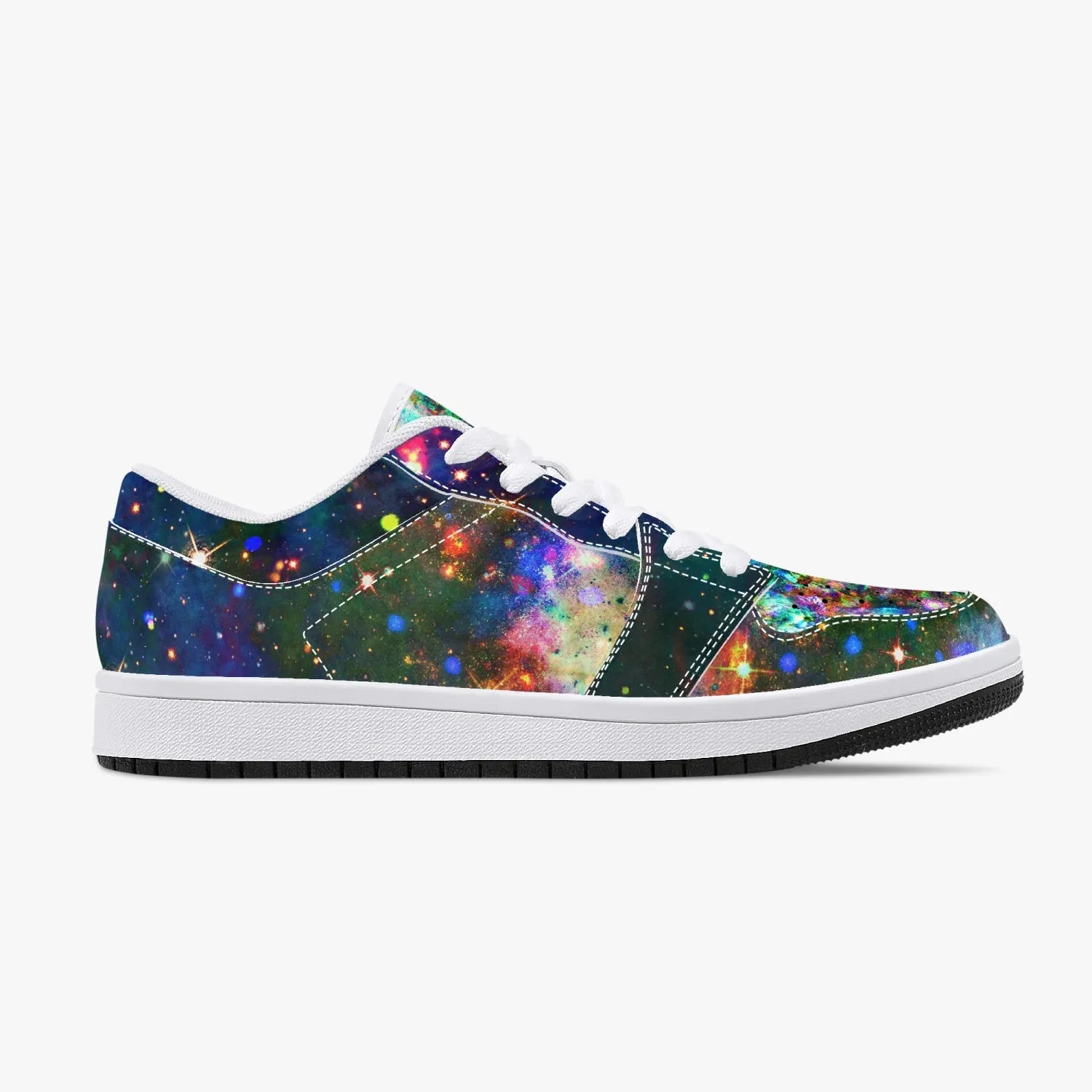 Oriarch Psychedelic Split-Style Low-Top Sneakers