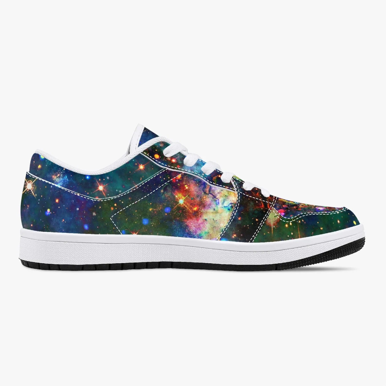 Oriarch Psychedelic Split-Style Low-Top Sneakers