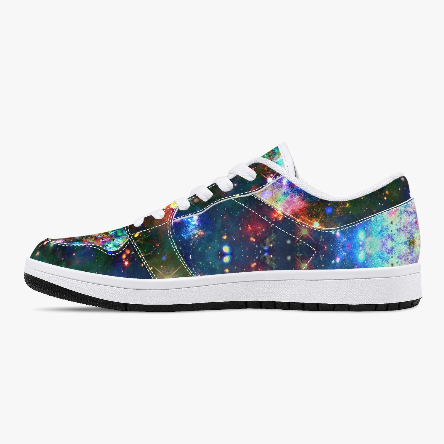 Oriarch Psychedelic Split-Style Low-Top Sneakers