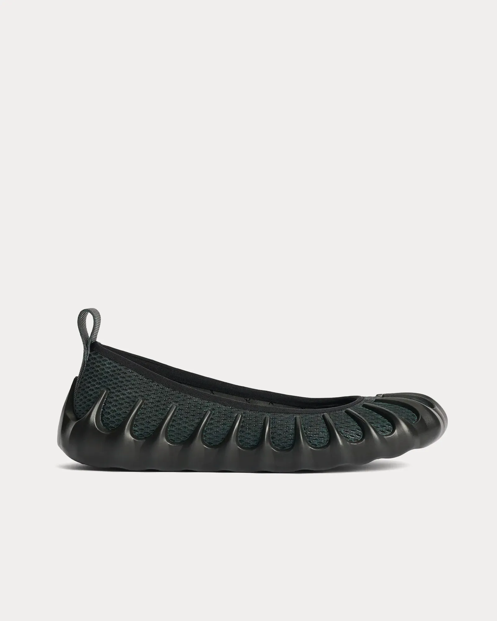 Plasma X Ballerina Black Slip Ons