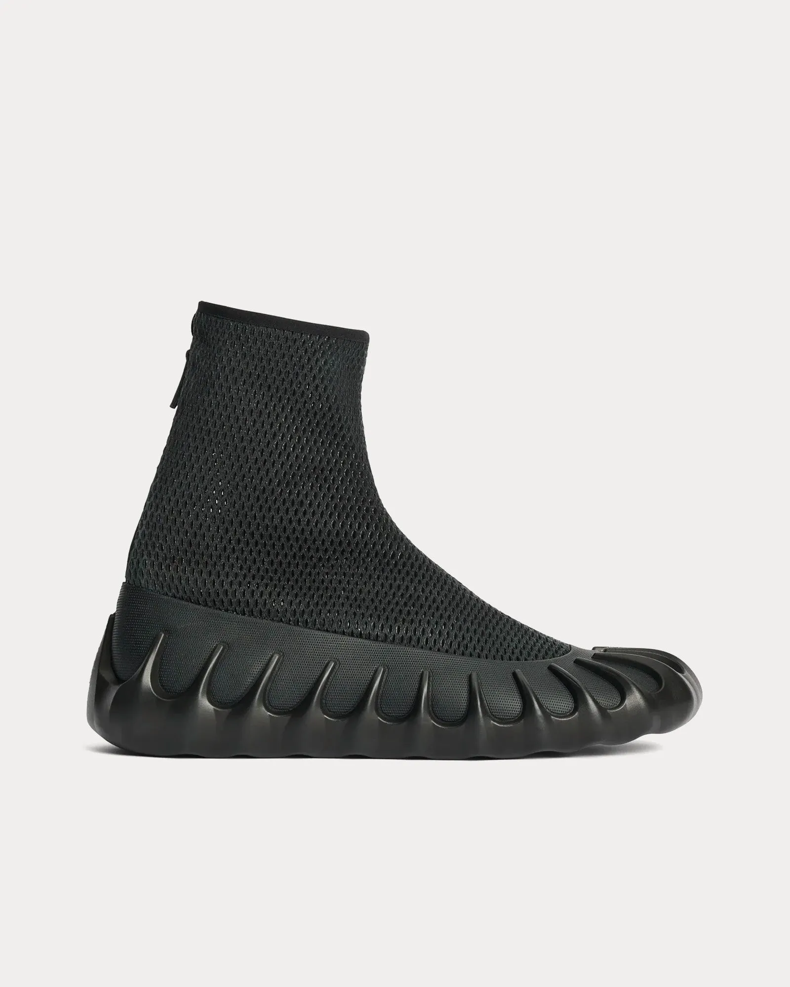 Plasma X Bootie Black High Top Sneakers