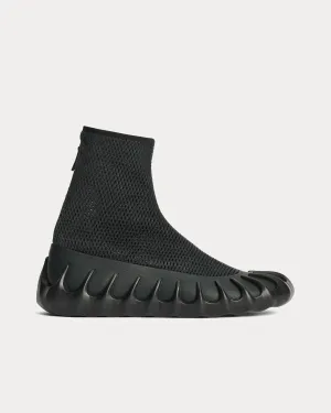 Plasma X Bootie Black High Top Sneakers