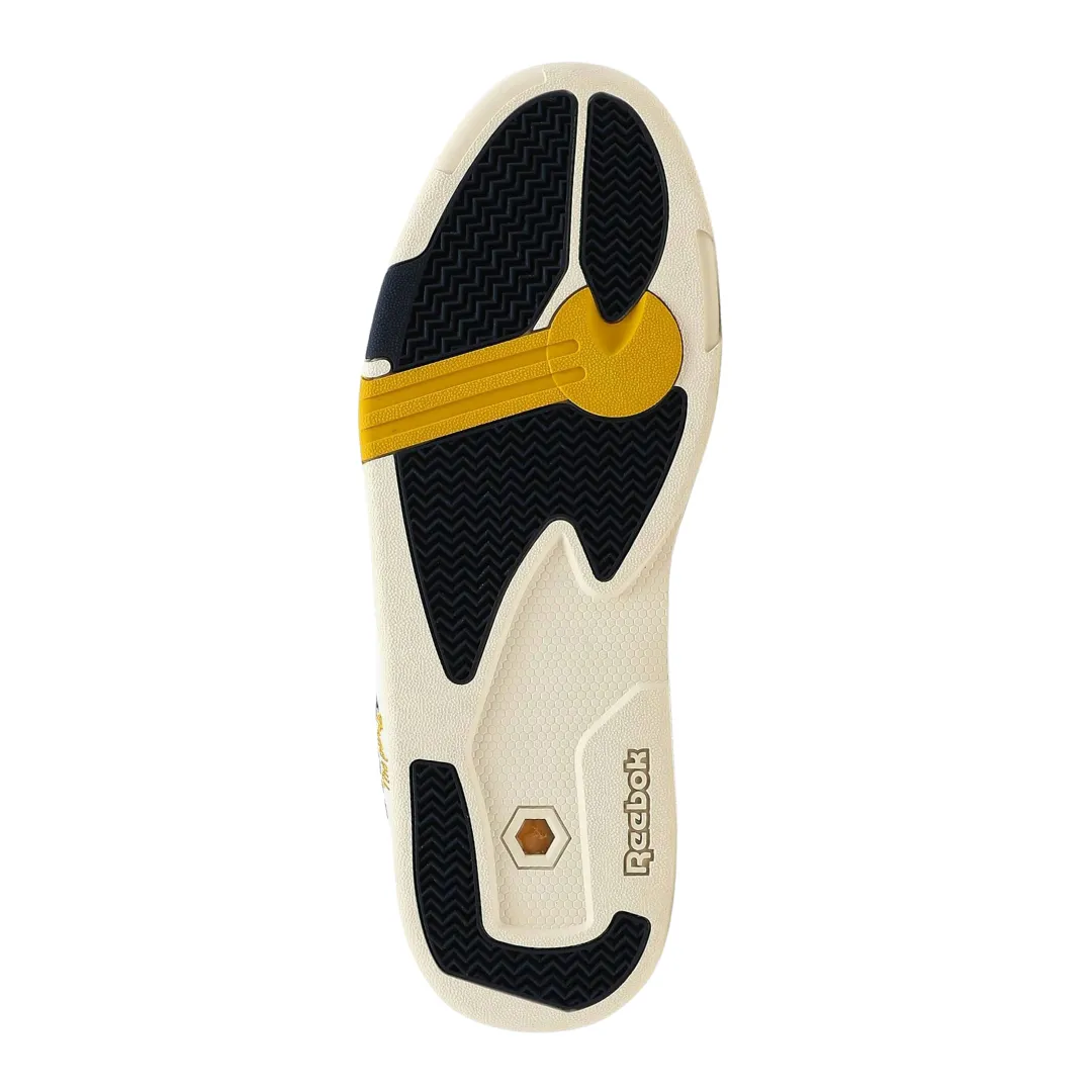 Reebok - Men's Pump Omni Zone 2 'Chalk Vector Navy' - Chalk / Bright Ochre / Vector Navy