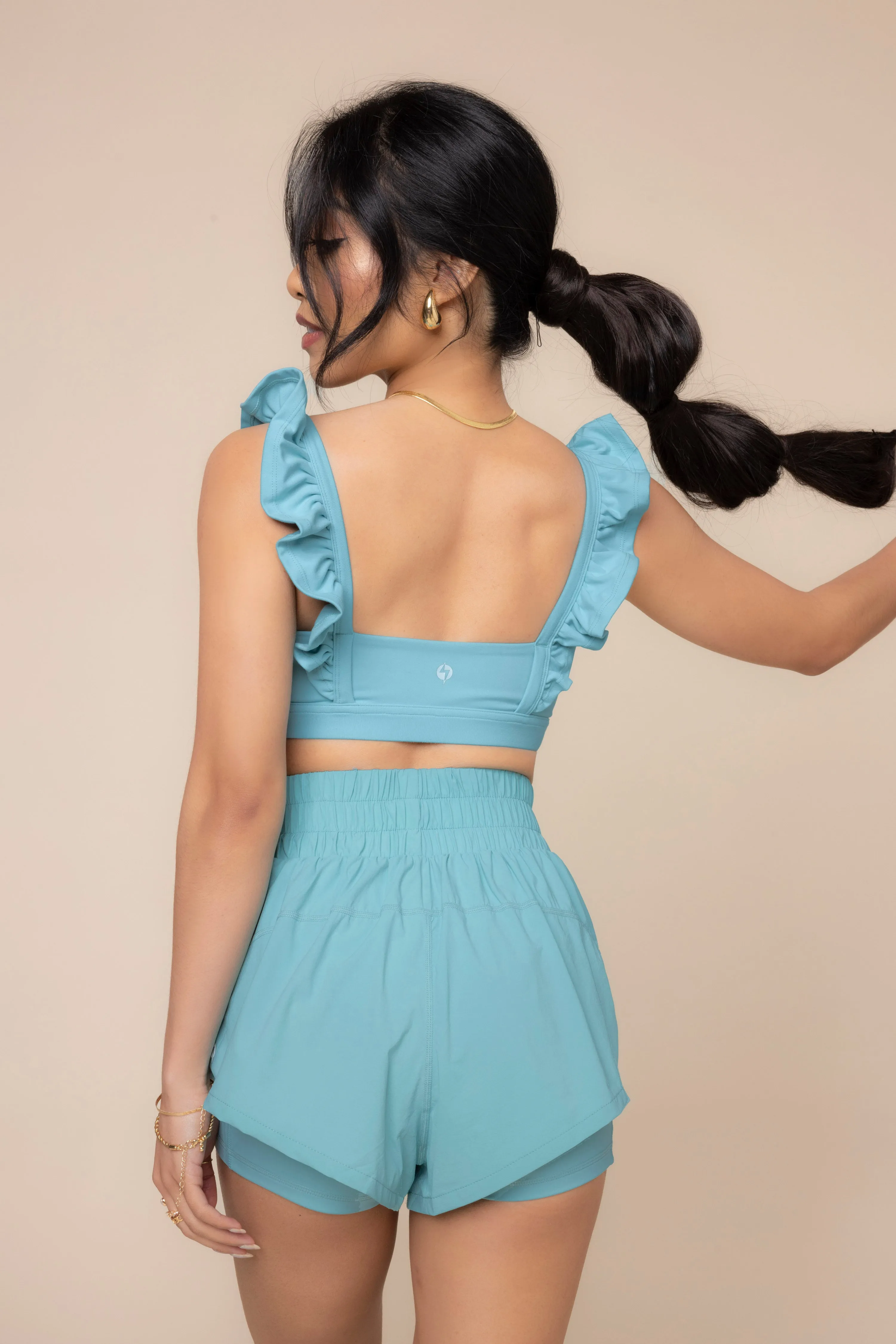 Romance Ruffle Bra - Oasis