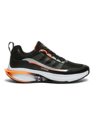 RUSTIK Black Men's Running Shoes