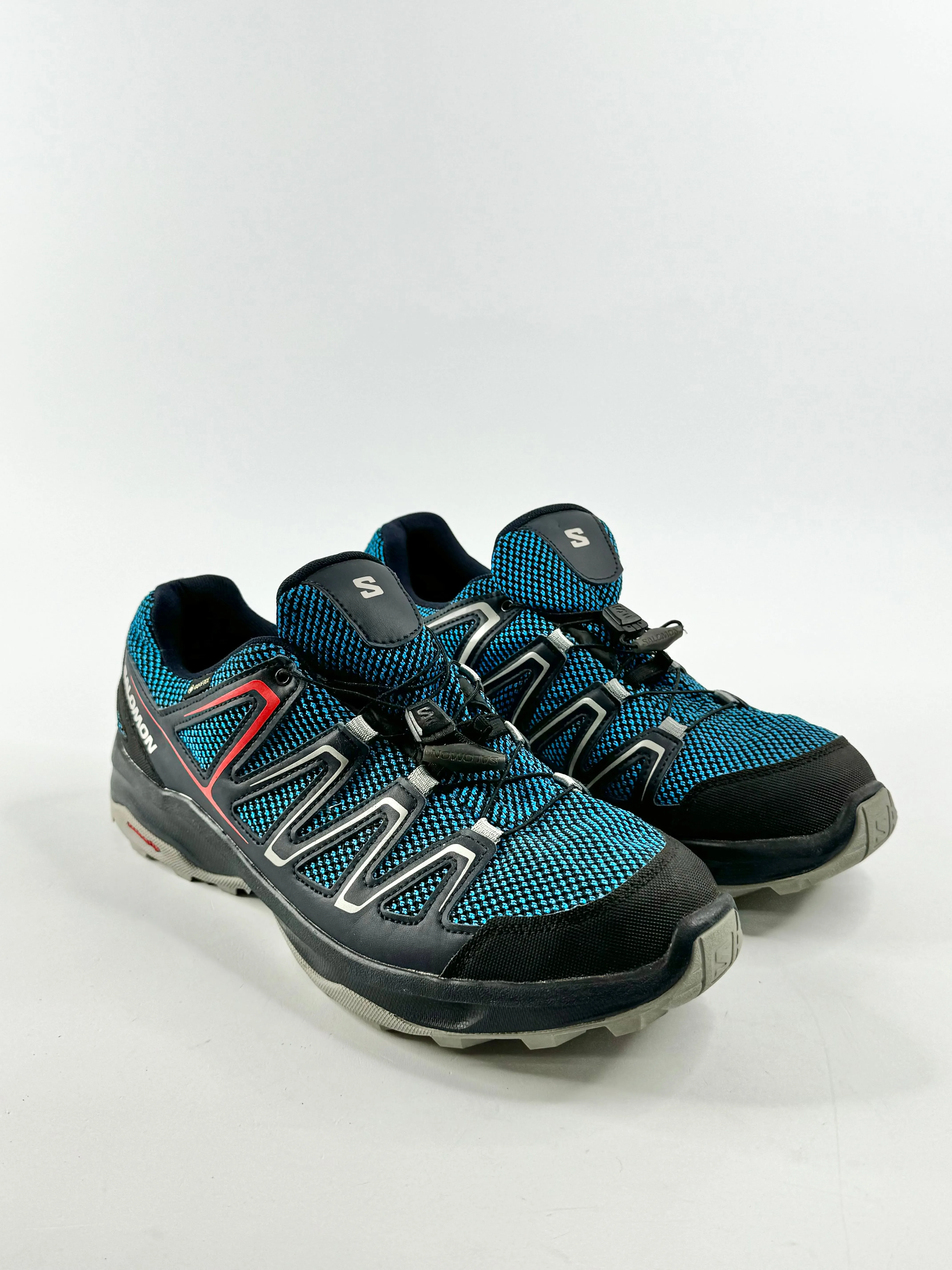 Salomon Blue Custer Elastic Lace Sneakers - EU46