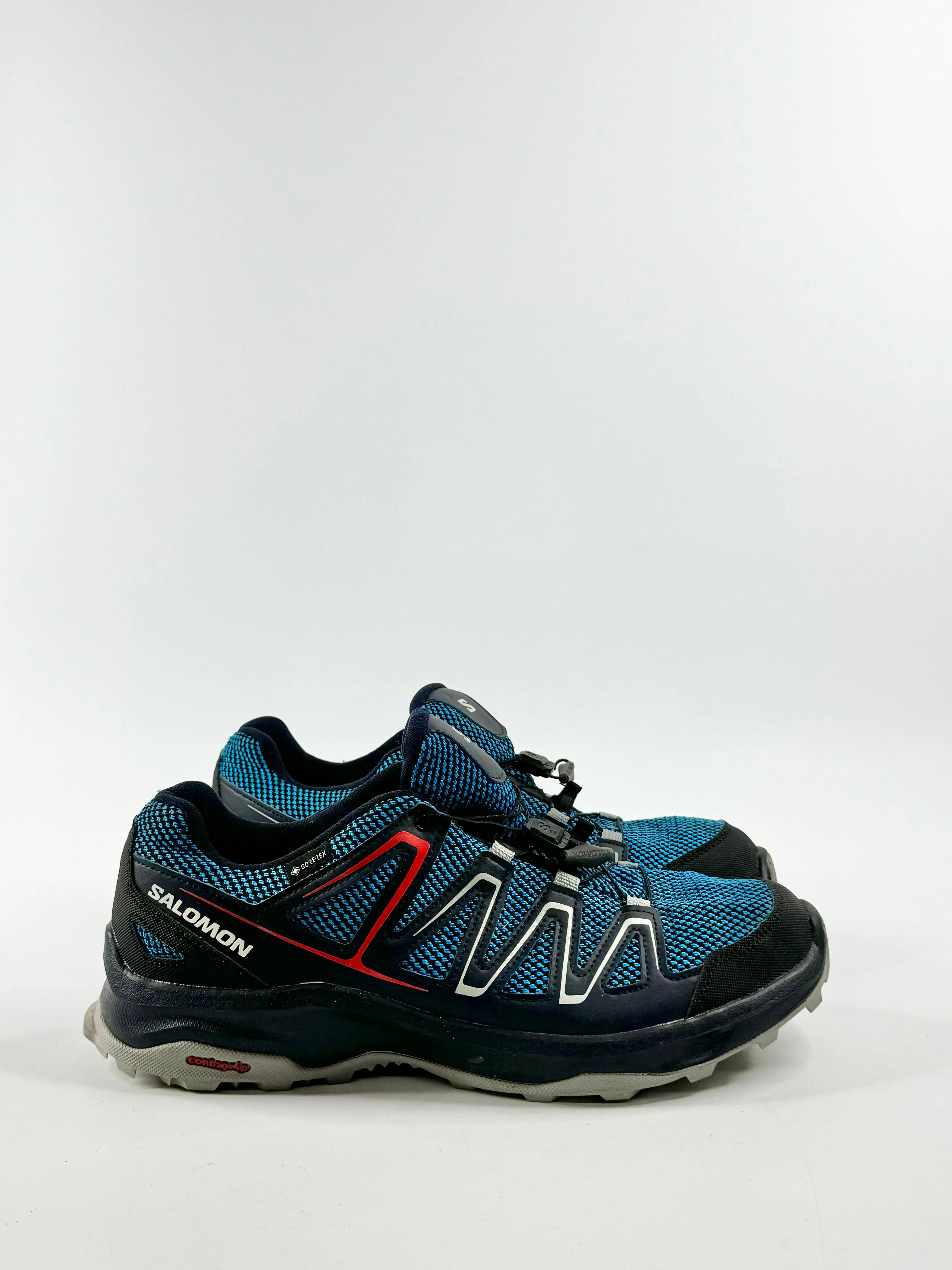 Salomon Blue Custer Elastic Lace Sneakers - EU46