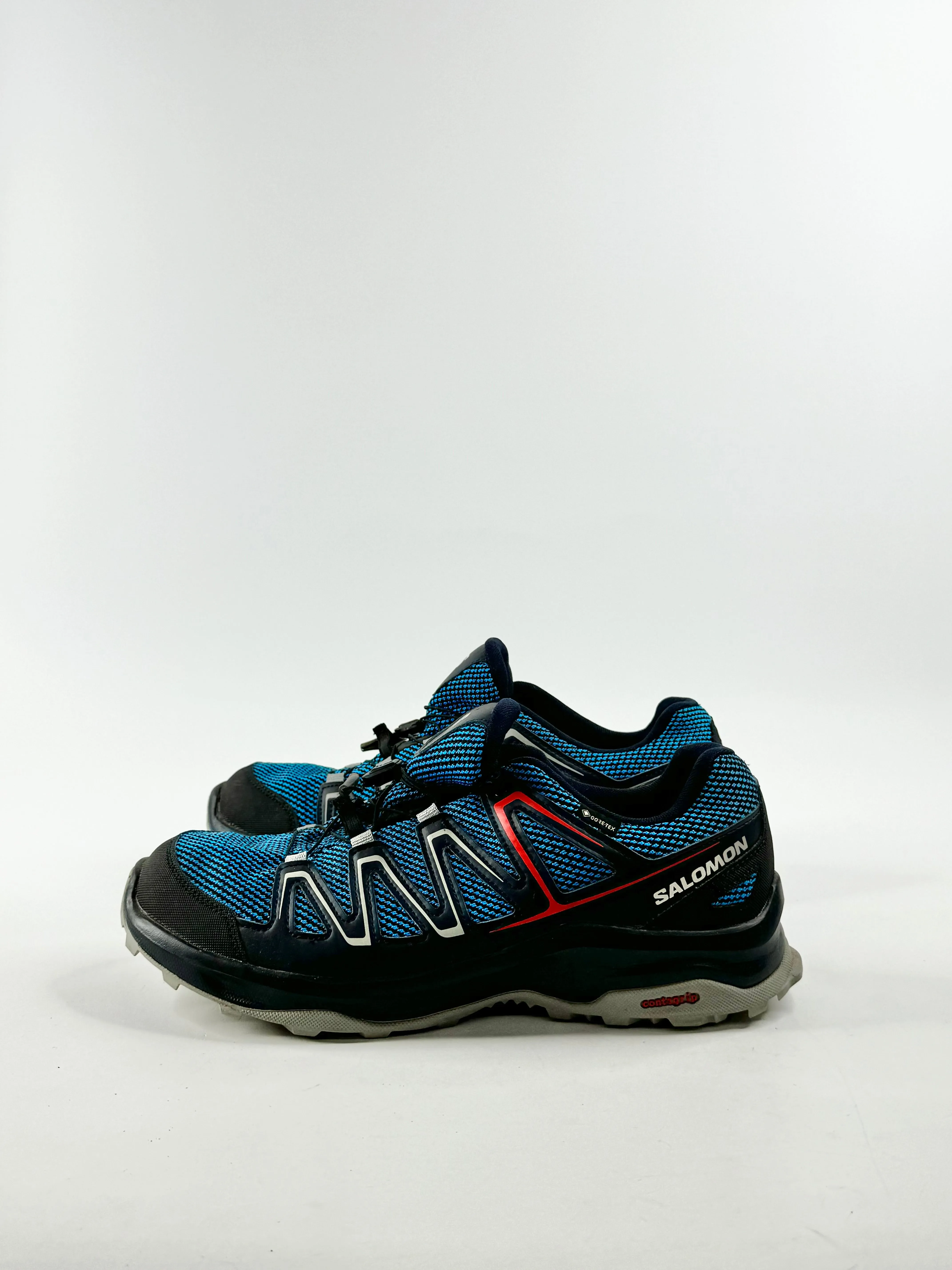 Salomon Blue Custer Elastic Lace Sneakers - EU46
