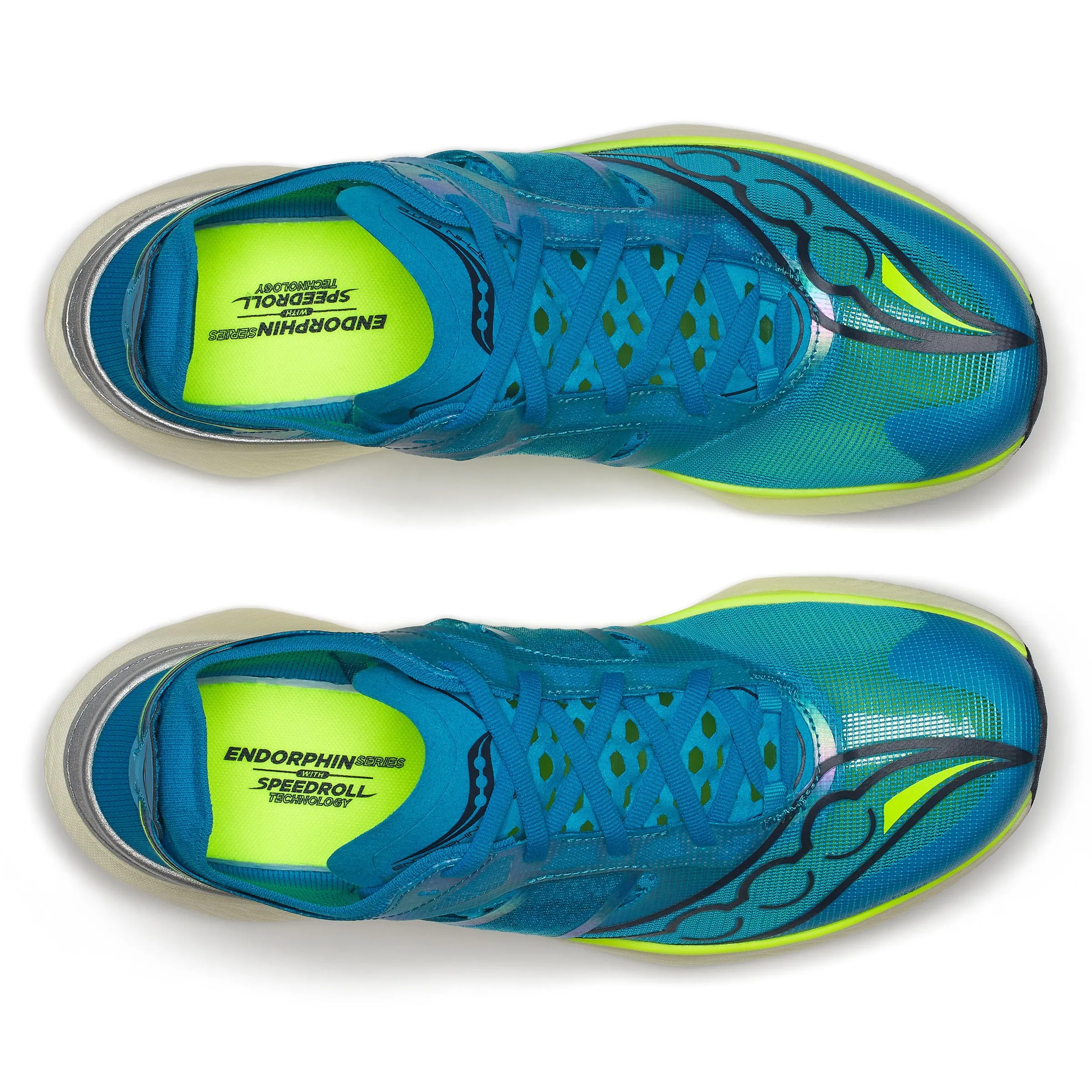 Saucony Endorphin Elite Men's Running Shoes Viziblus/Citron AW24