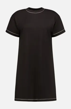 Short Sleeve Double Stitch Dress