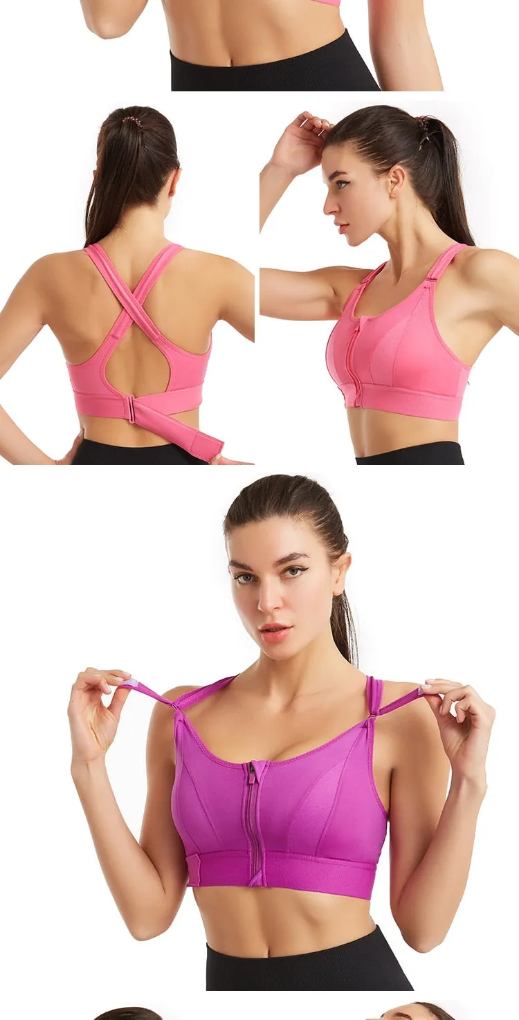 Sports Bra Women's Tube Top Bralette Underwear Gym Without Bones Active Plus Size Invisible Seamless Fitness Bra Top