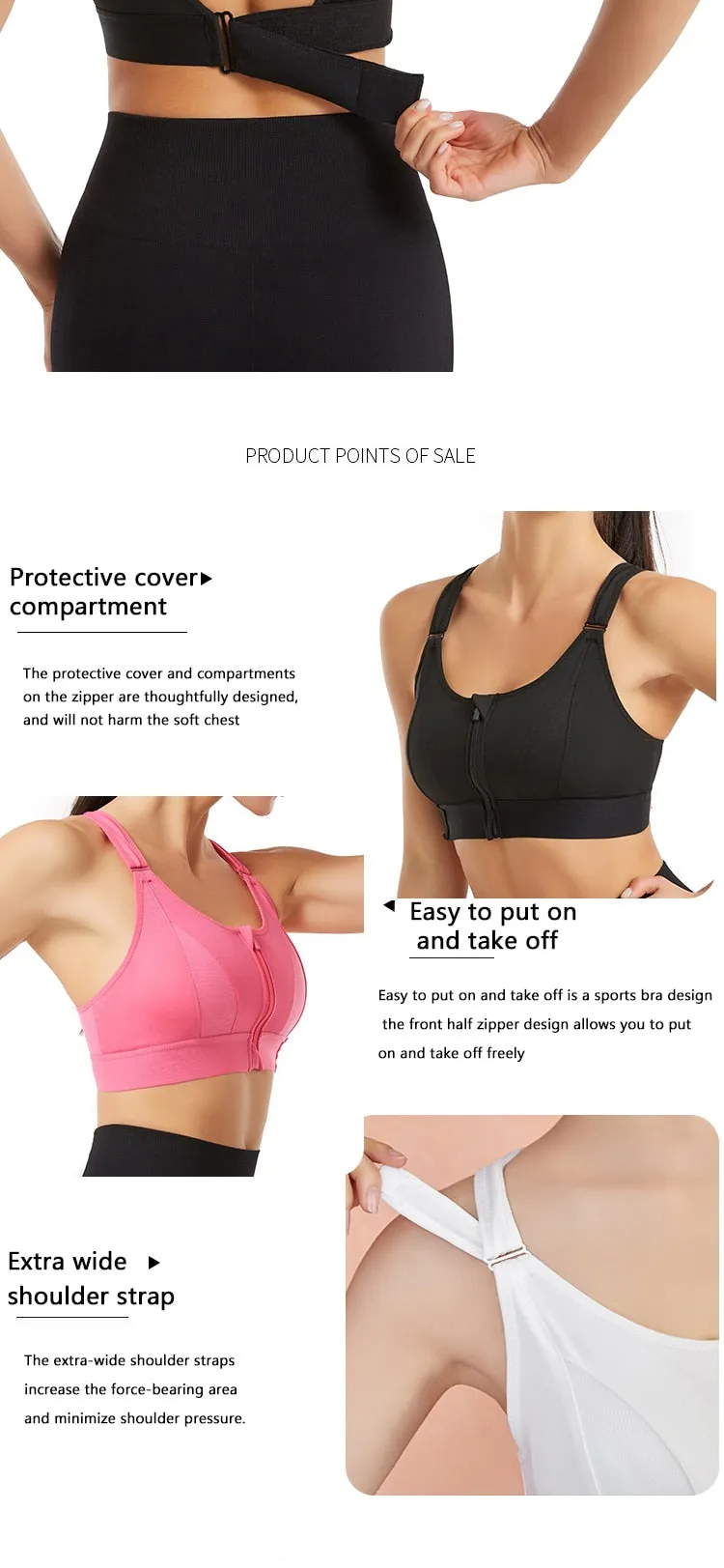Sports Bra Women's Tube Top Bralette Underwear Gym Without Bones Active Plus Size Invisible Seamless Fitness Bra Top