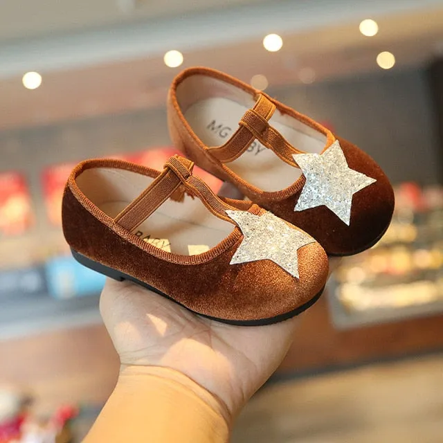 Spring Autumn Baby Girls Shoes Cute Bow Patent Leather Princess Shoes Solid Color Kids Gilrs Dancing Shoes First Walkers SMG104