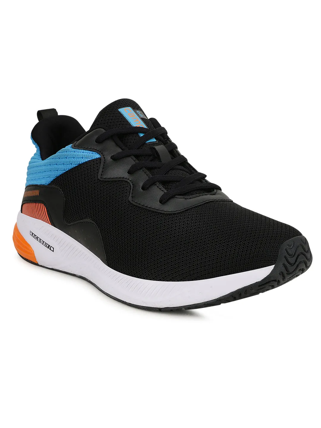 SYNDER Black Men's Running Shoes