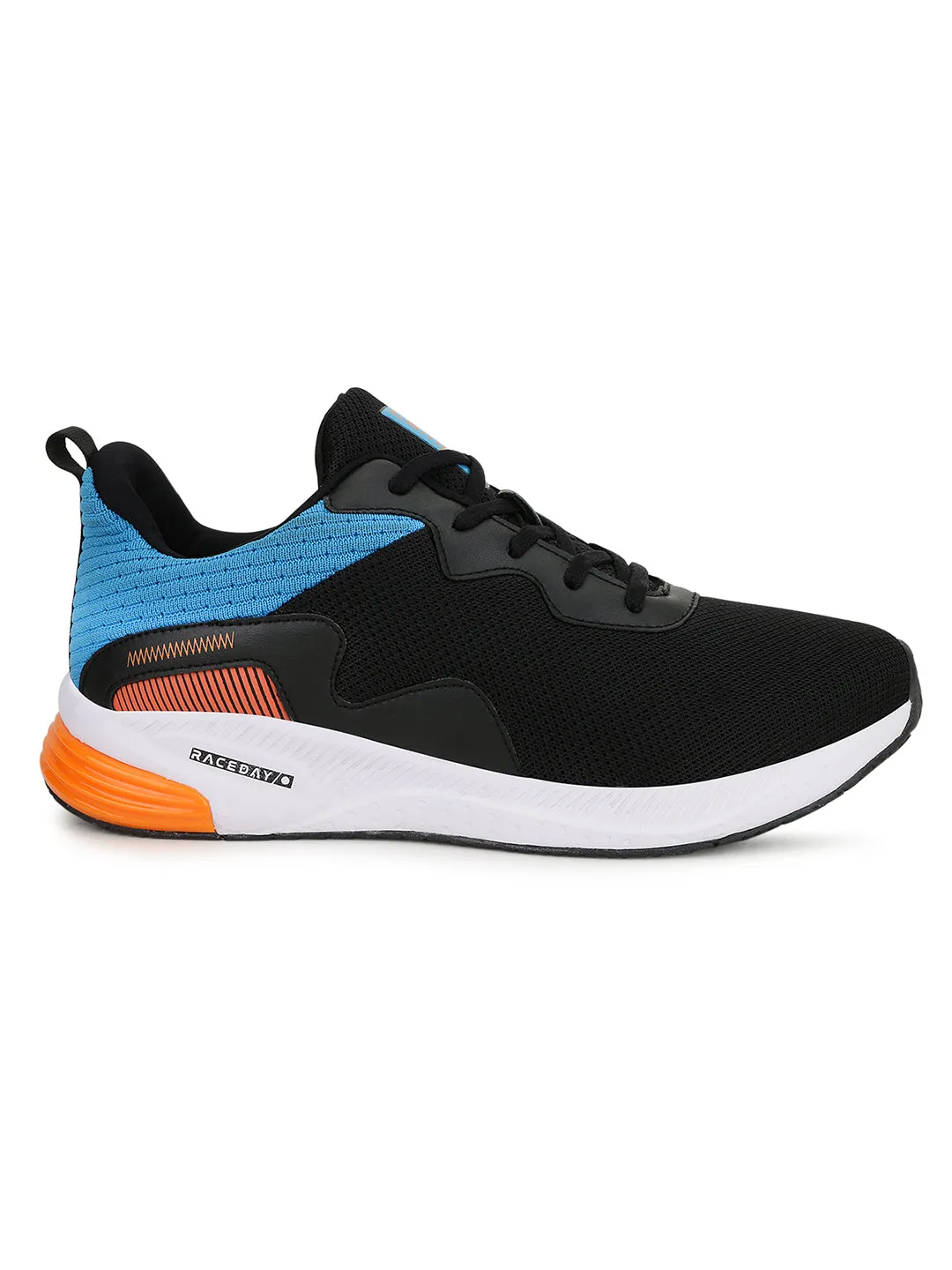 SYNDER Black Men's Running Shoes