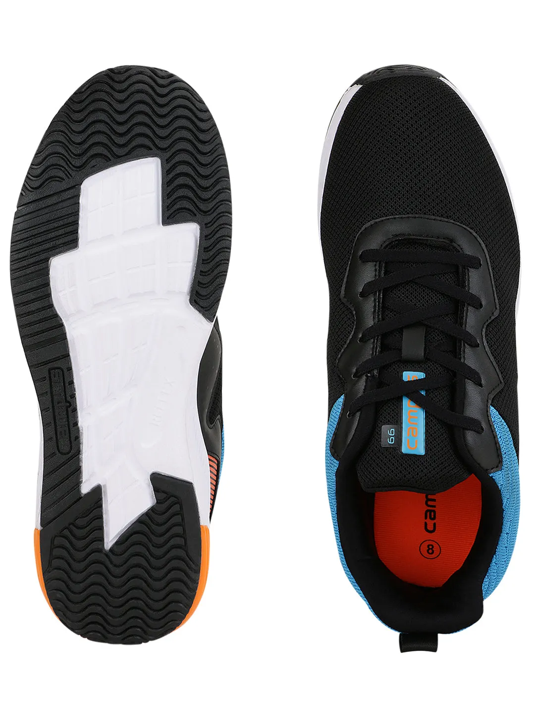 SYNDER Black Men's Running Shoes