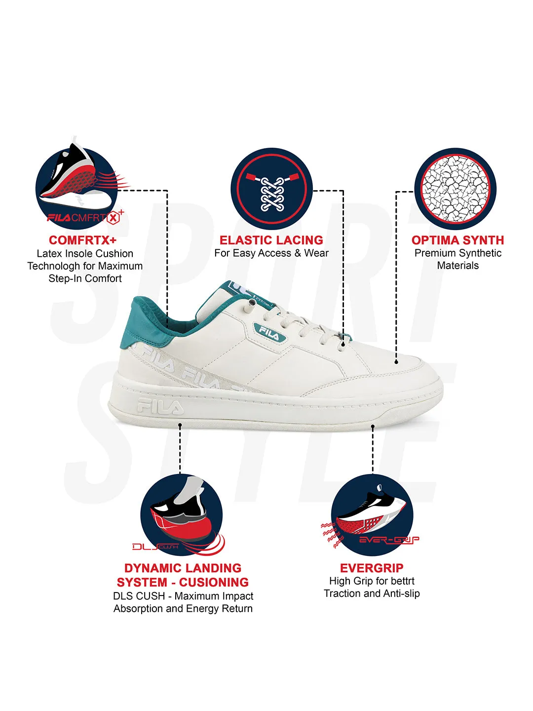 Unisex Remy Cream Sneakers