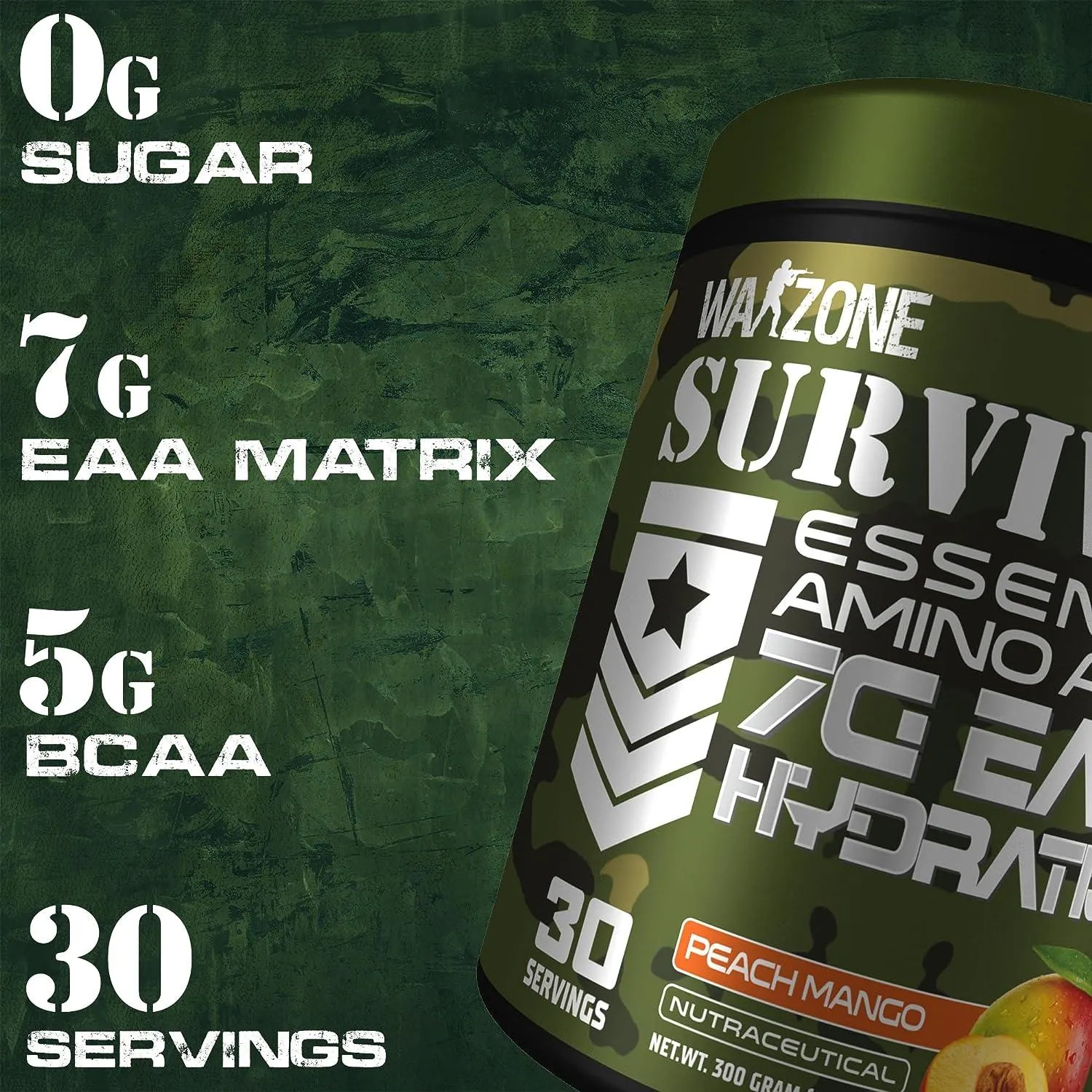 Warzone Survivor Essential Amino Acids 7G EAA   Hydration
