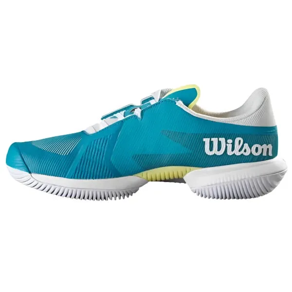 Wilson Kaos Swift 1.5 Ladies Clay Tennis Shoe - Blue/White/Lime