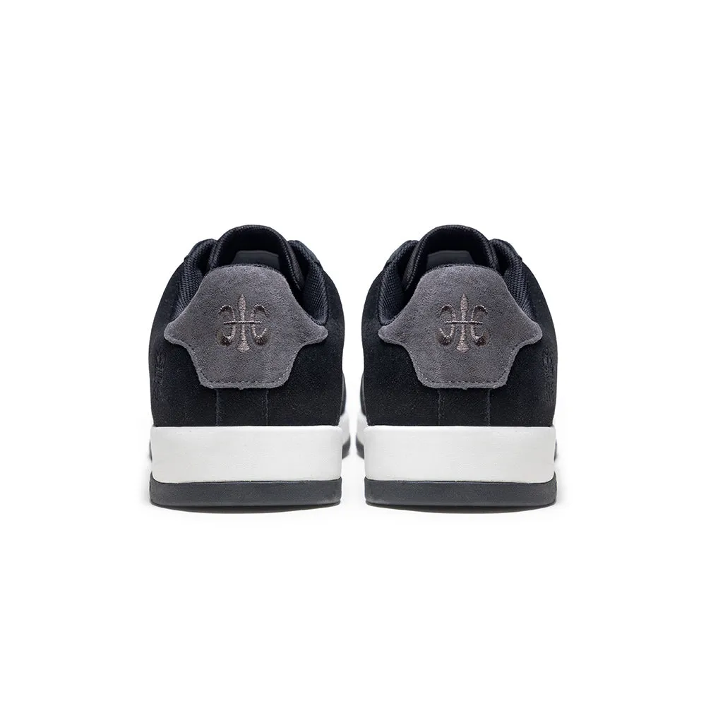 Women's Icon Ultra Lux Black Gray Leather Sneakers 97443-998