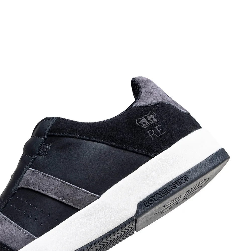 Women's Icon Ultra Lux Black Gray Leather Sneakers 97443-998
