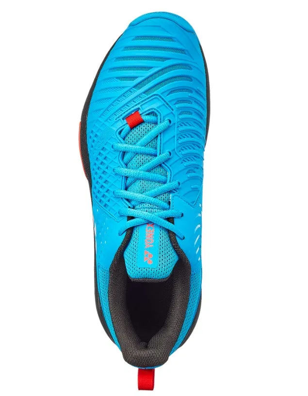 Yonex Power Cushion Sonicage 3 Wide Men's Tennis Shoe in Blue/Black