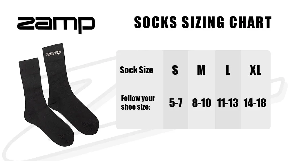Zamp Socks, SFI 3.3