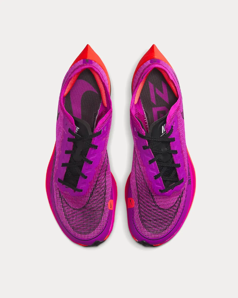 ZoomX Vaporfly Next% 2 Hyper Violet / Flash Crimson / Football Grey / Black Running Shoes