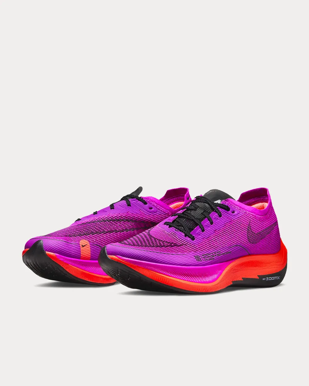 ZoomX Vaporfly Next% 2 Hyper Violet / Flash Crimson / Football Grey / Black Running Shoes